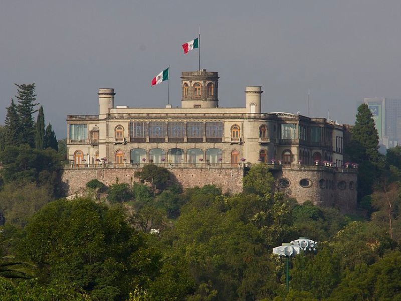 ancient reservoirs of Chapultepec